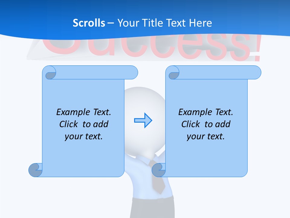 Luck Achievement Progress PowerPoint Template