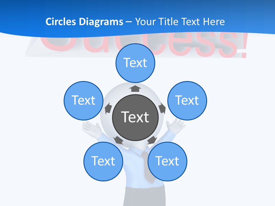 Luck Achievement Progress PowerPoint Template