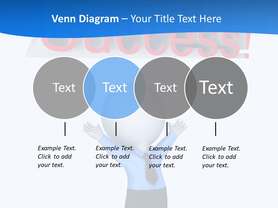 Luck Achievement Progress PowerPoint Template