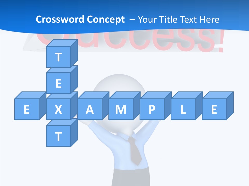 Luck Achievement Progress PowerPoint Template