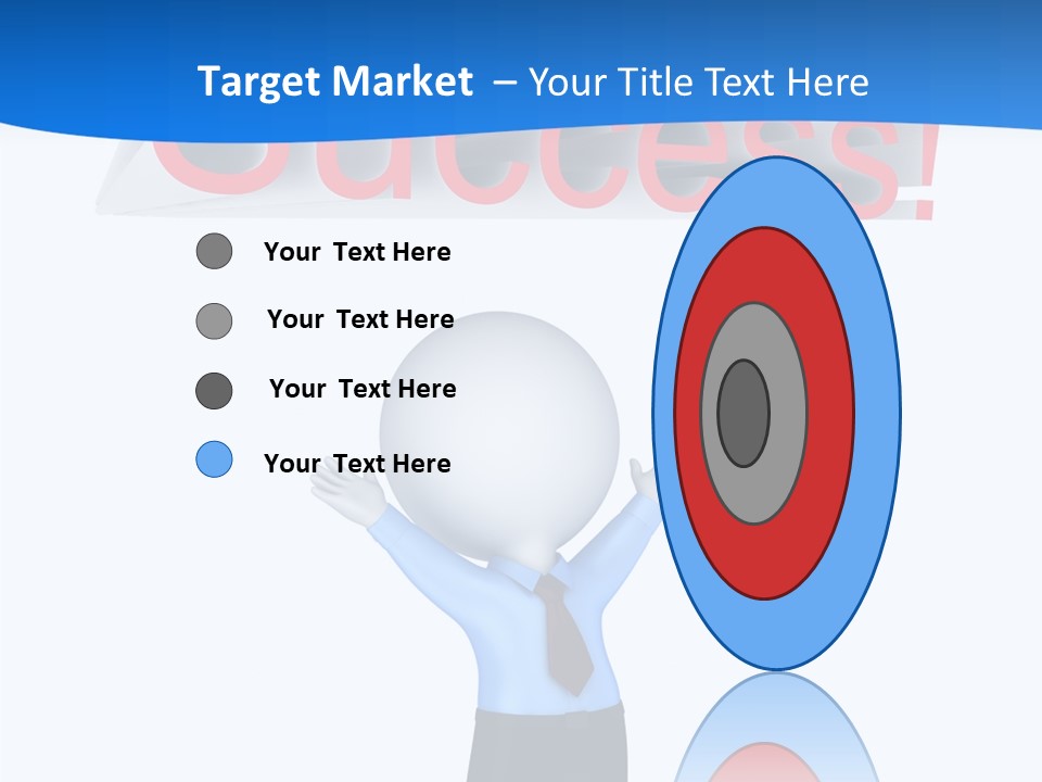 Luck Achievement Progress PowerPoint Template