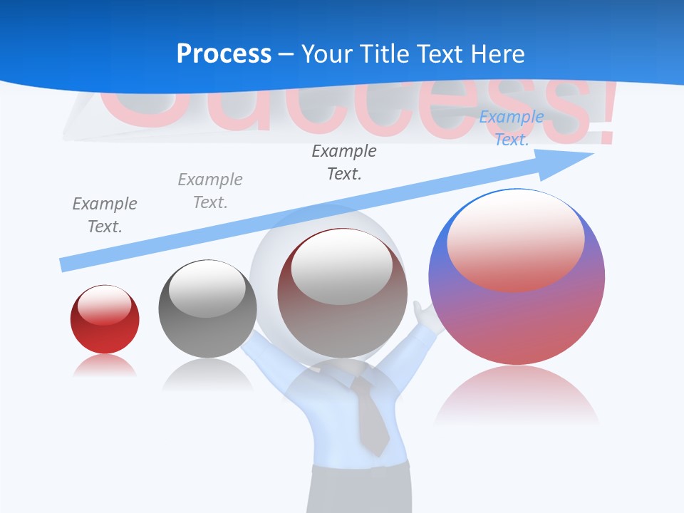 Luck Achievement Progress PowerPoint Template