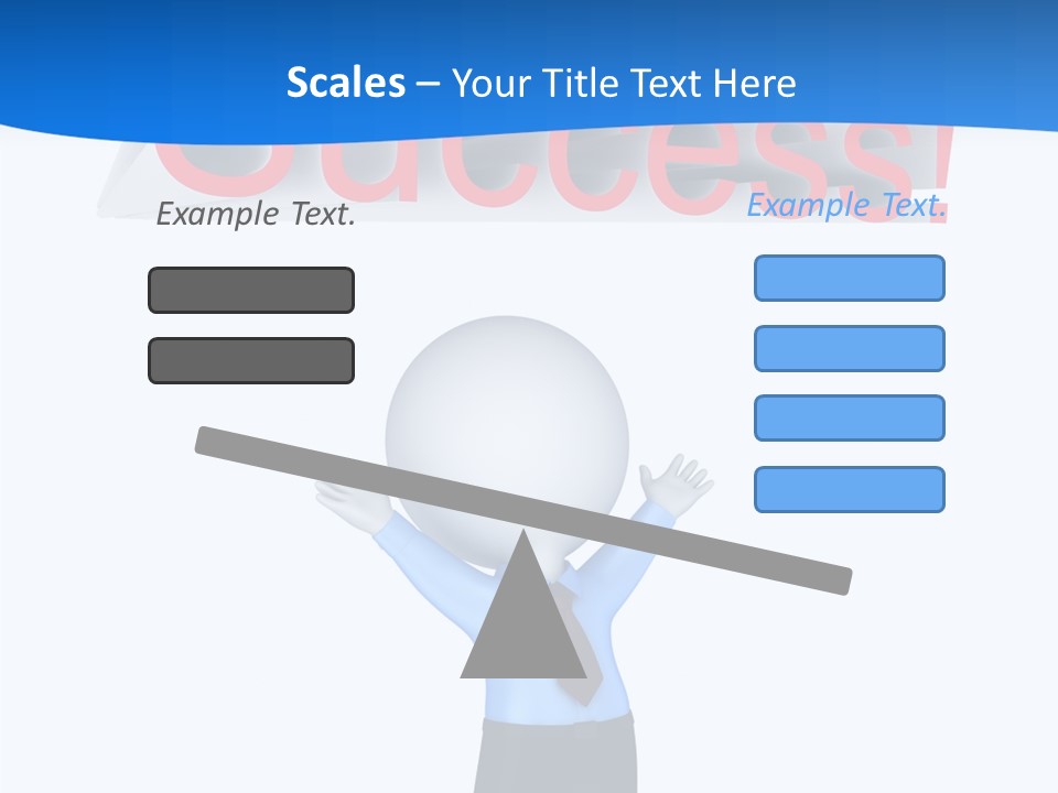 Luck Achievement Progress PowerPoint Template