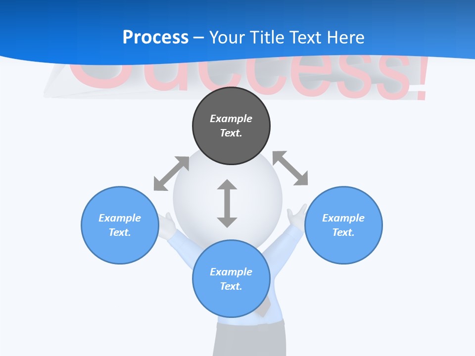 Luck Achievement Progress PowerPoint Template