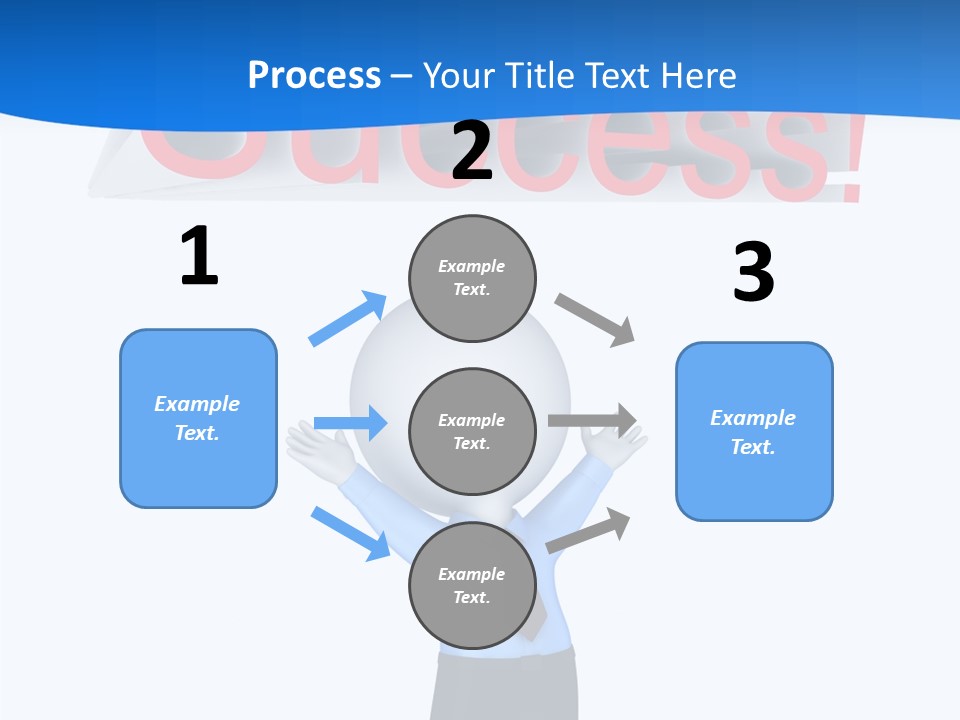 Luck Achievement Progress PowerPoint Template
