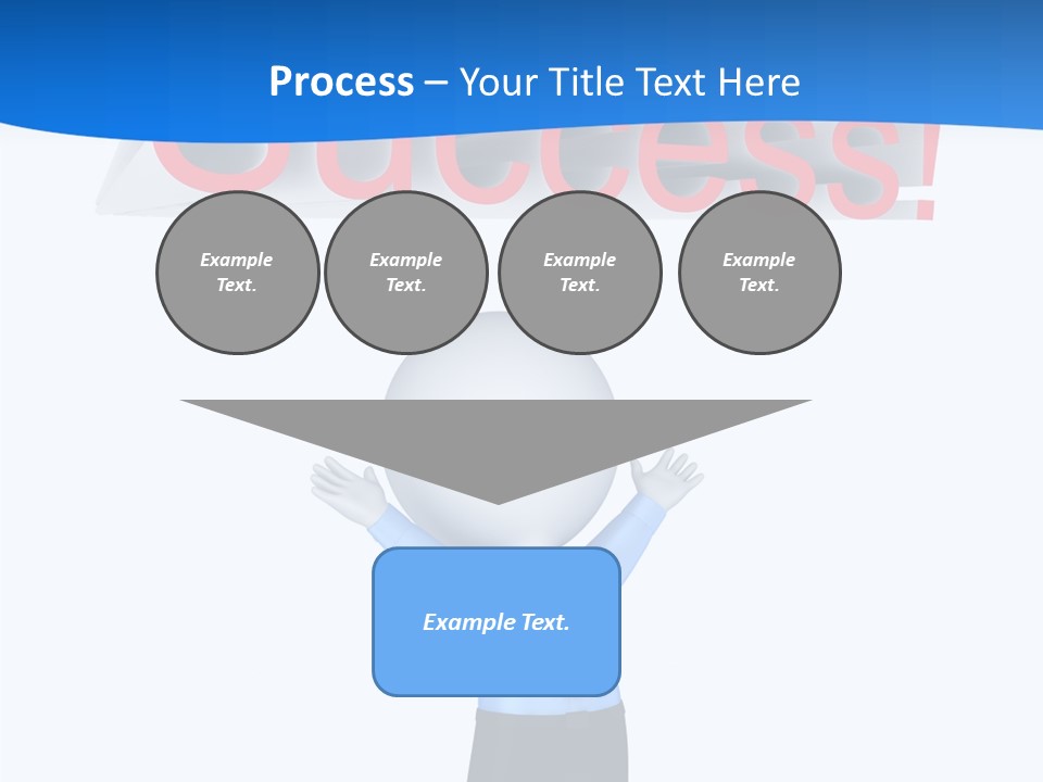 Luck Achievement Progress PowerPoint Template