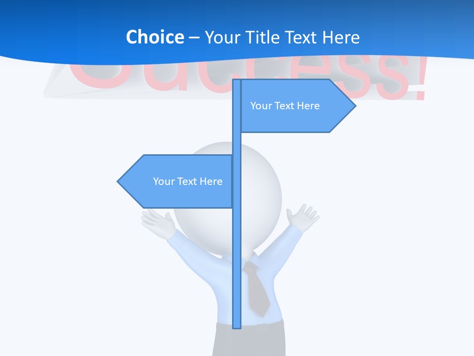 Luck Achievement Progress PowerPoint Template