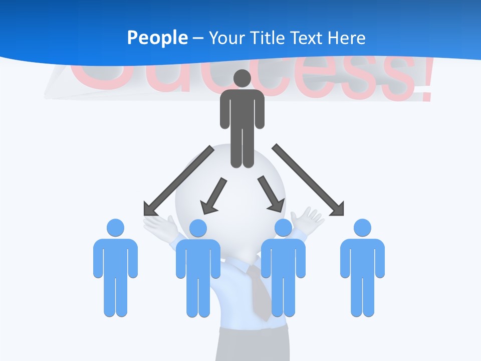 Luck Achievement Progress PowerPoint Template