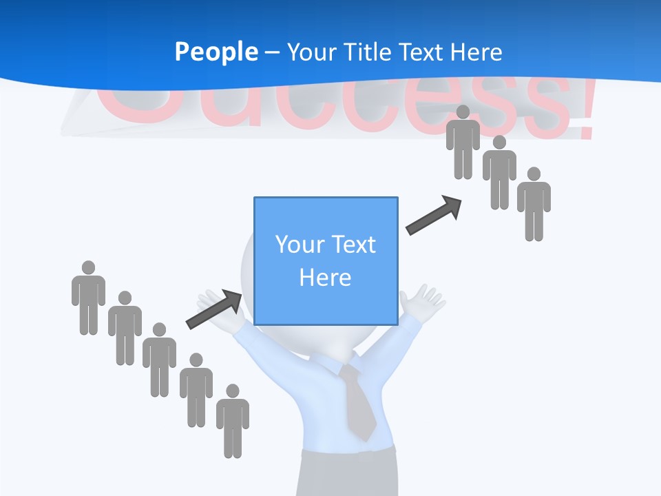 Luck Achievement Progress PowerPoint Template