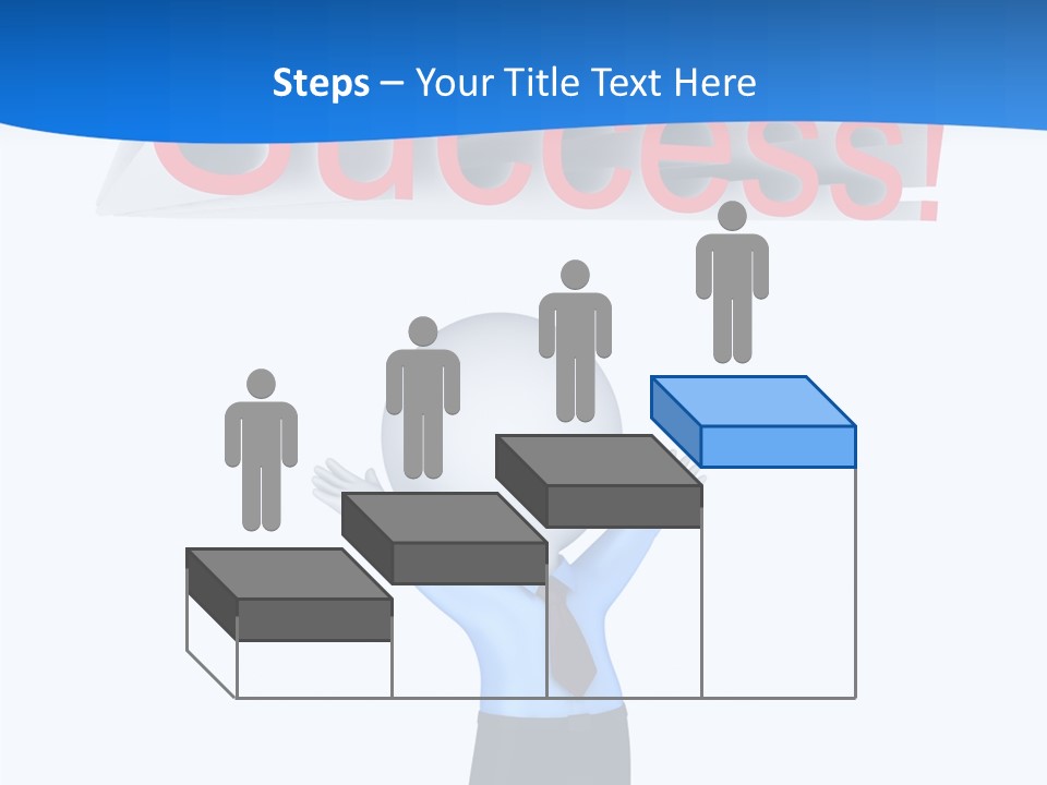 Luck Achievement Progress PowerPoint Template