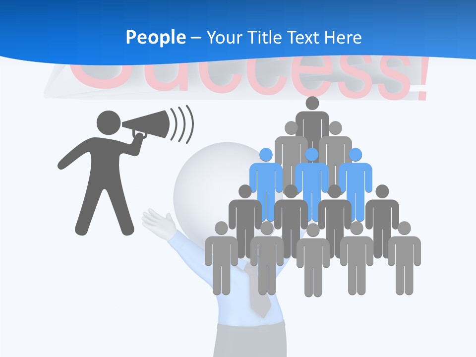 Luck Achievement Progress PowerPoint Template