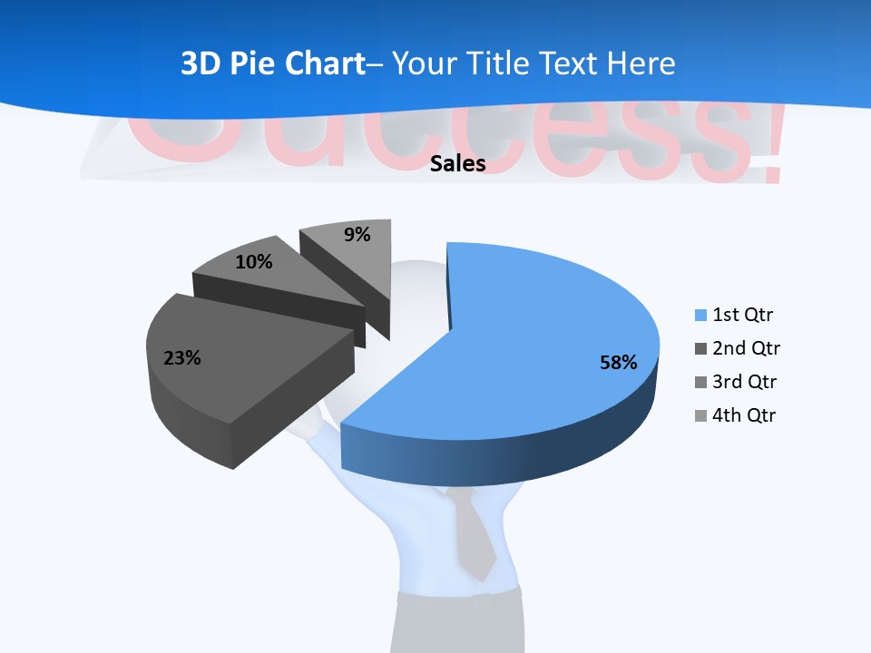 Luck Achievement Progress PowerPoint Template