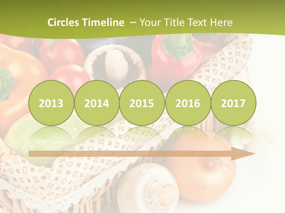 Aubergine Leaf Lettuce PowerPoint Template