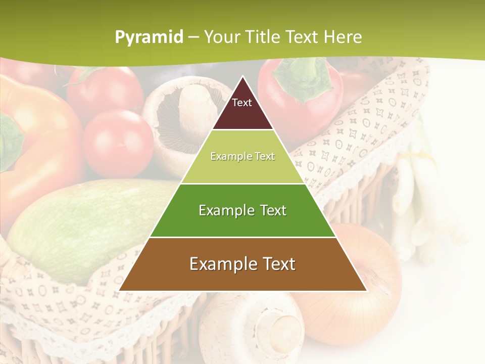 Aubergine Leaf Lettuce PowerPoint Template