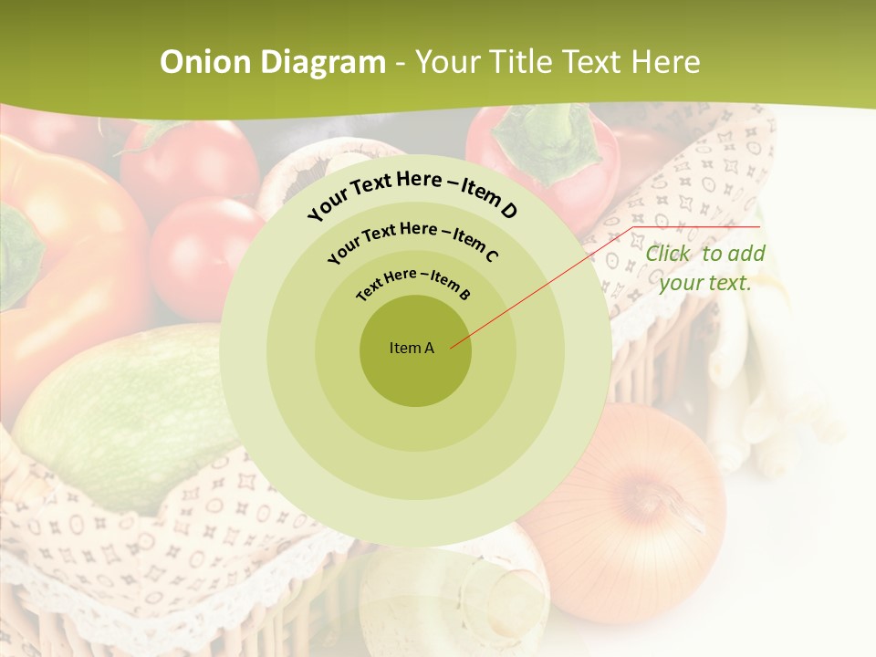 Aubergine Leaf Lettuce PowerPoint Template