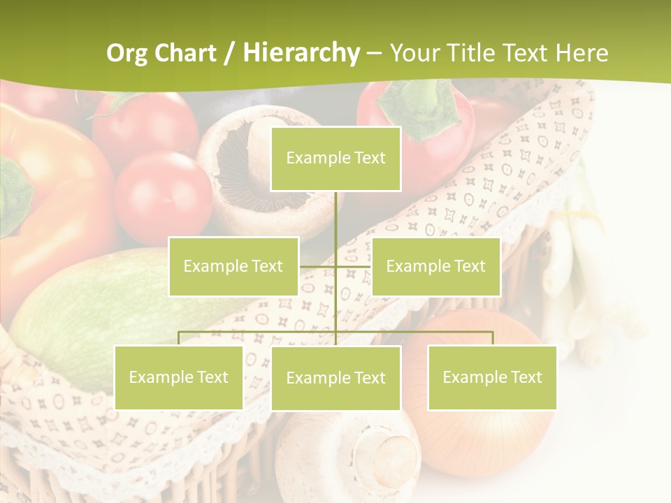 Aubergine Leaf Lettuce PowerPoint Template