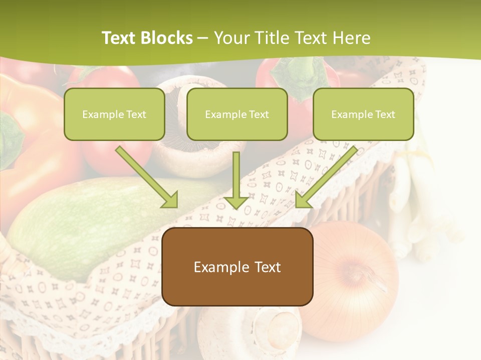 Aubergine Leaf Lettuce PowerPoint Template