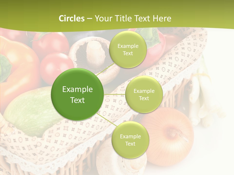 Aubergine Leaf Lettuce PowerPoint Template