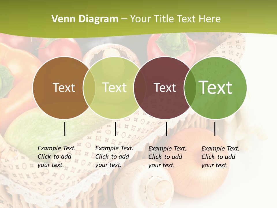 Aubergine Leaf Lettuce PowerPoint Template