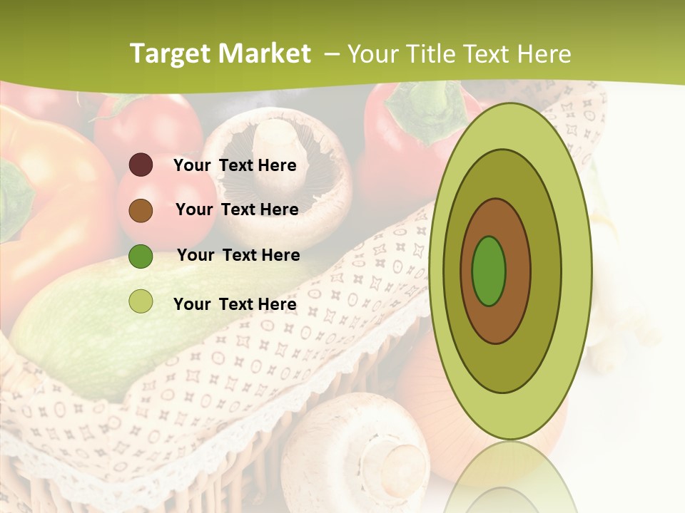 Aubergine Leaf Lettuce PowerPoint Template