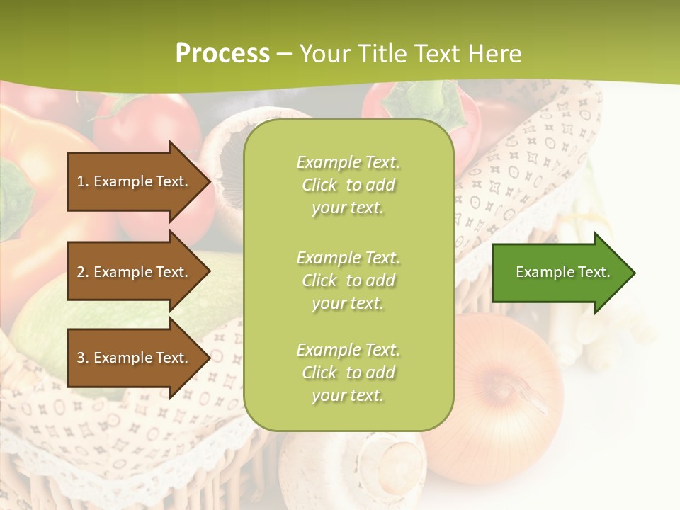 Aubergine Leaf Lettuce PowerPoint Template
