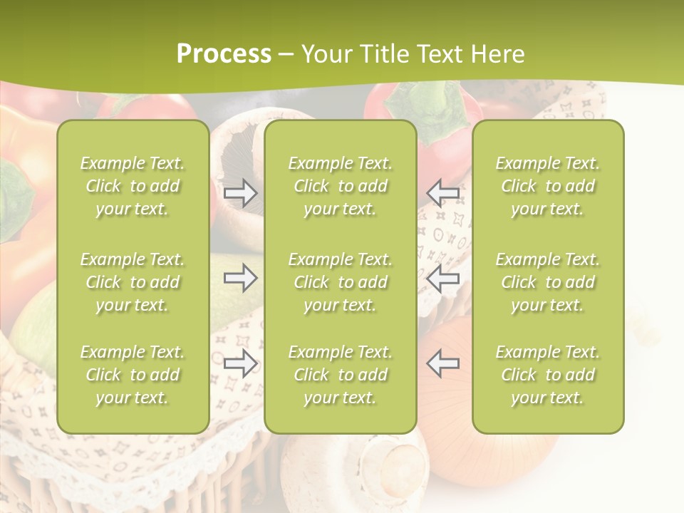 Aubergine Leaf Lettuce PowerPoint Template