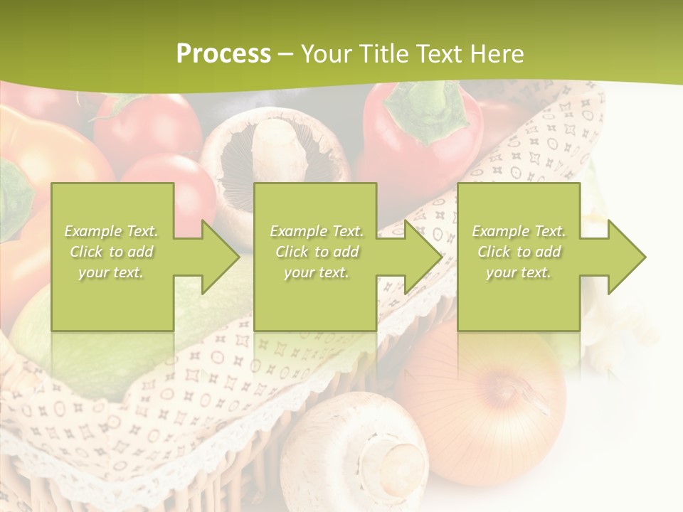 Aubergine Leaf Lettuce PowerPoint Template