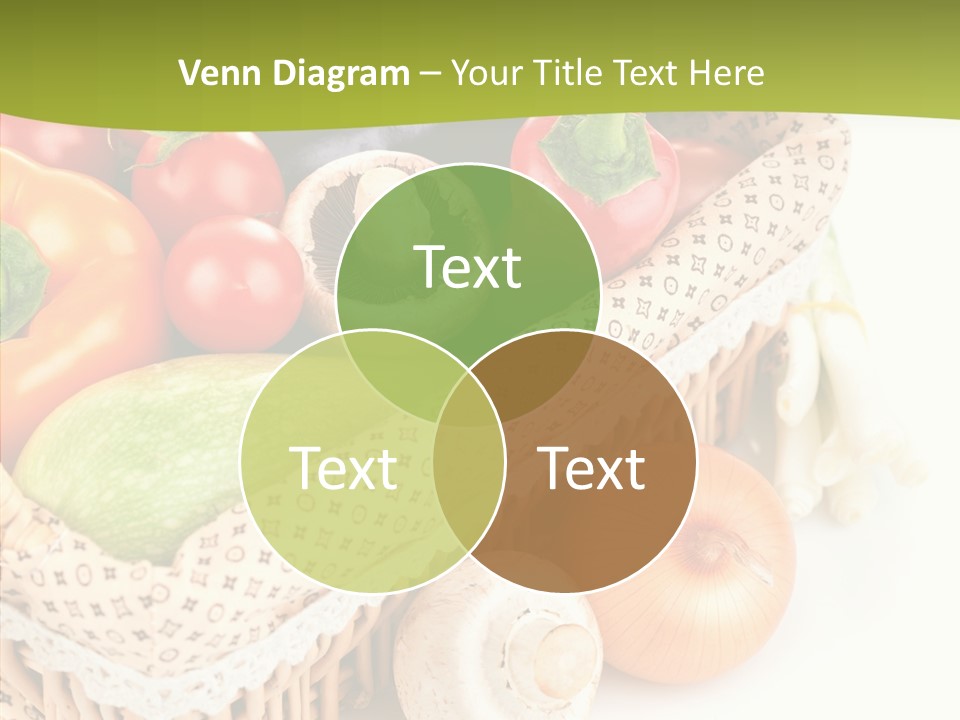 Aubergine Leaf Lettuce PowerPoint Template