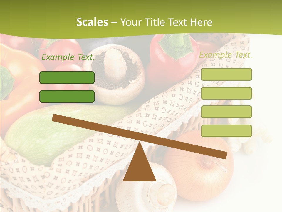 Aubergine Leaf Lettuce PowerPoint Template