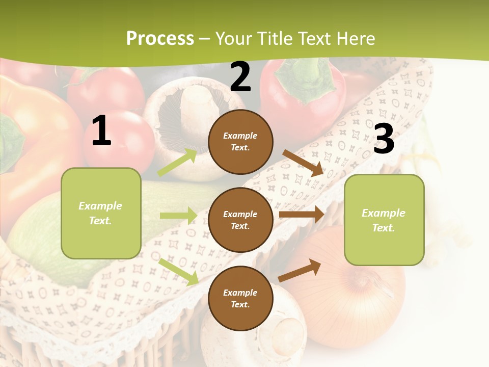 Aubergine Leaf Lettuce PowerPoint Template