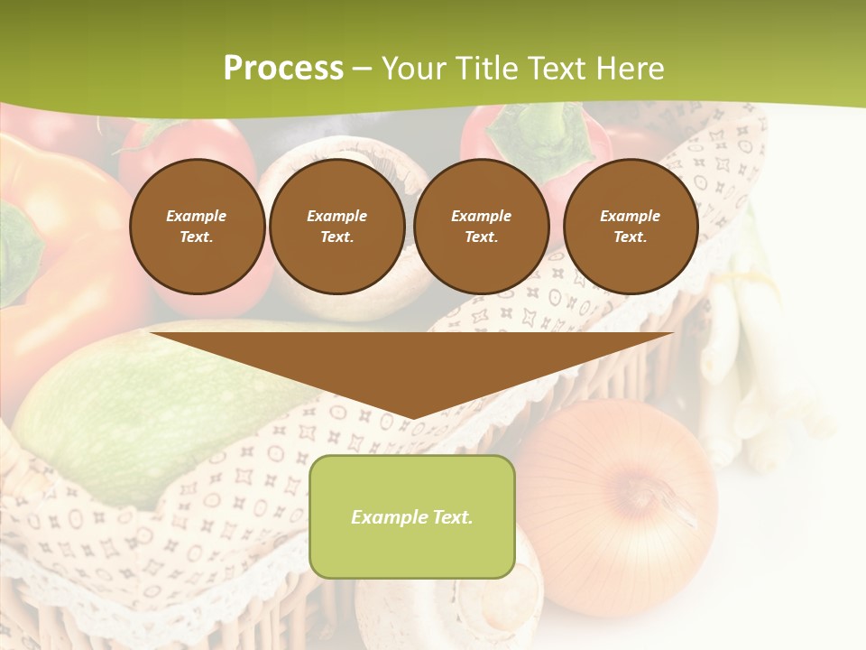 Aubergine Leaf Lettuce PowerPoint Template