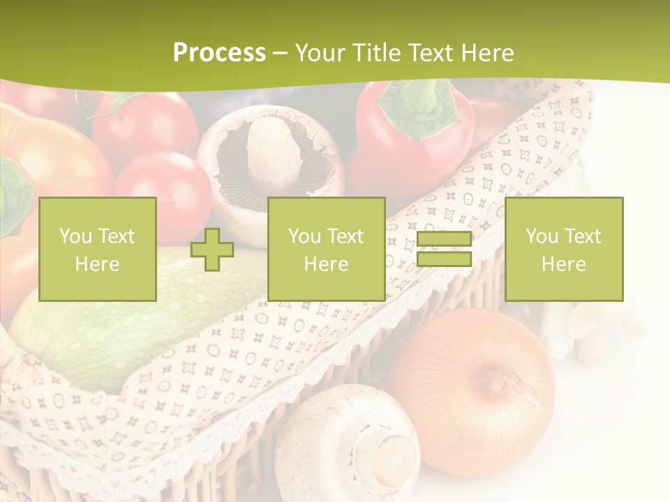 Aubergine Leaf Lettuce PowerPoint Template
