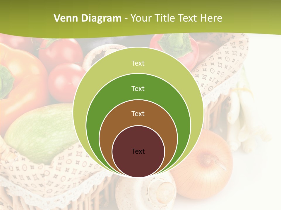 Aubergine Leaf Lettuce PowerPoint Template