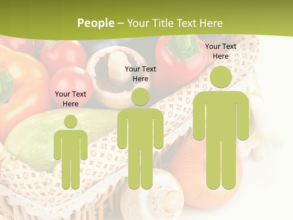 Aubergine Leaf Lettuce PowerPoint Template