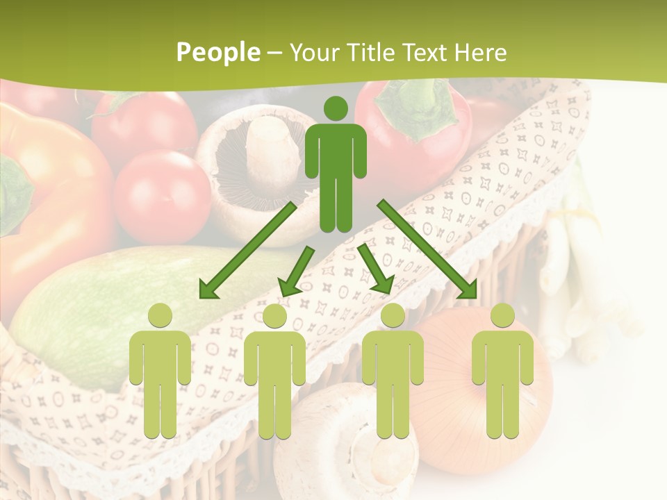 Aubergine Leaf Lettuce PowerPoint Template