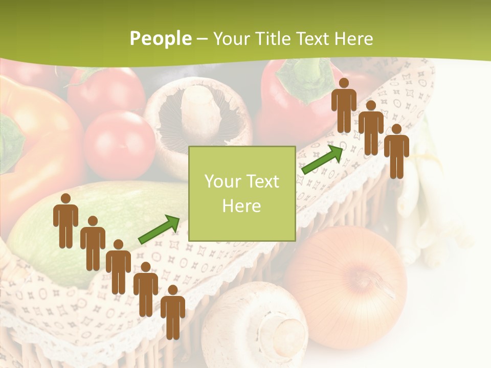 Aubergine Leaf Lettuce PowerPoint Template