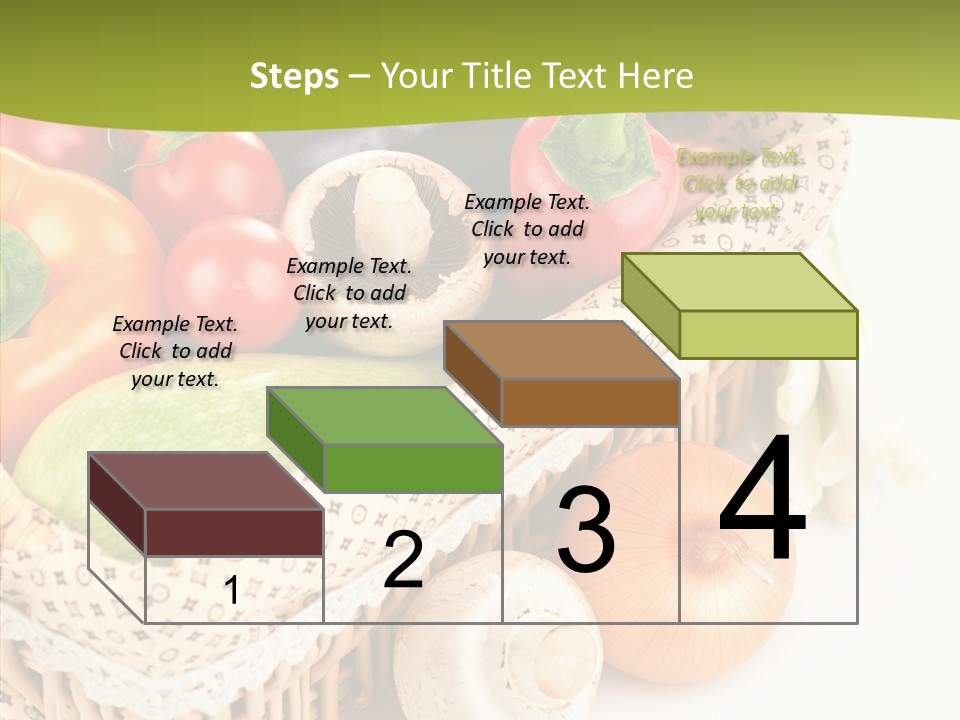 Aubergine Leaf Lettuce PowerPoint Template