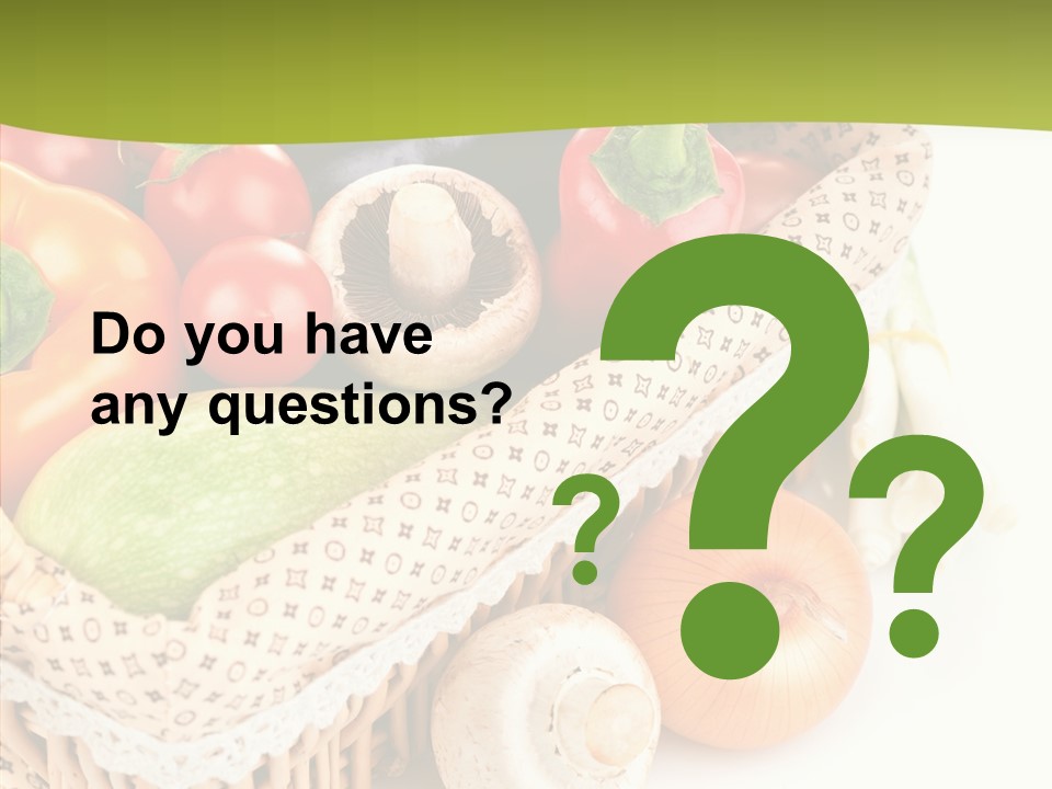 Aubergine Leaf Lettuce PowerPoint Template