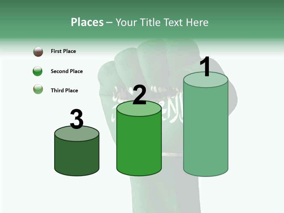 Supporter Pride Warrior PowerPoint Template