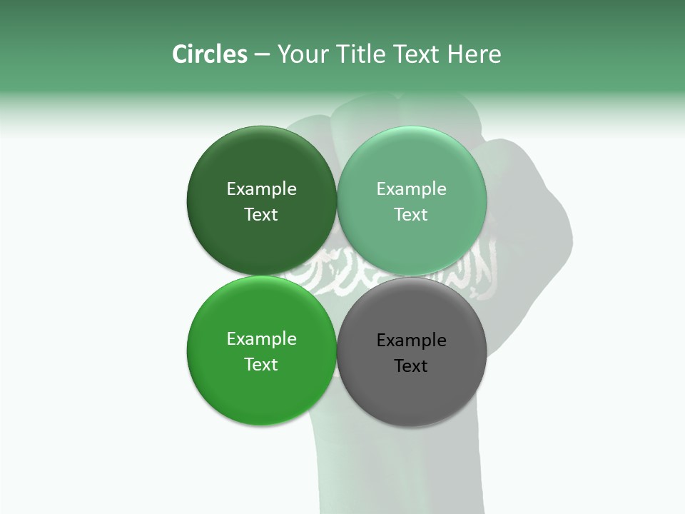 Supporter Pride Warrior PowerPoint Template