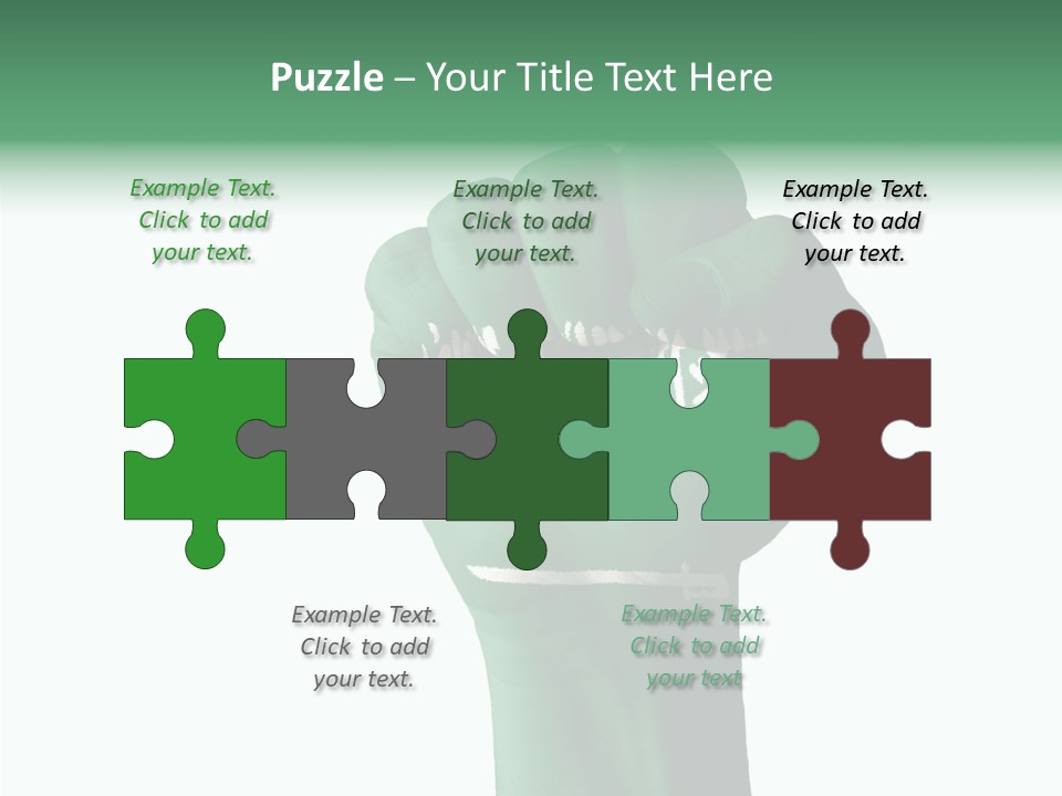 Supporter Pride Warrior PowerPoint Template