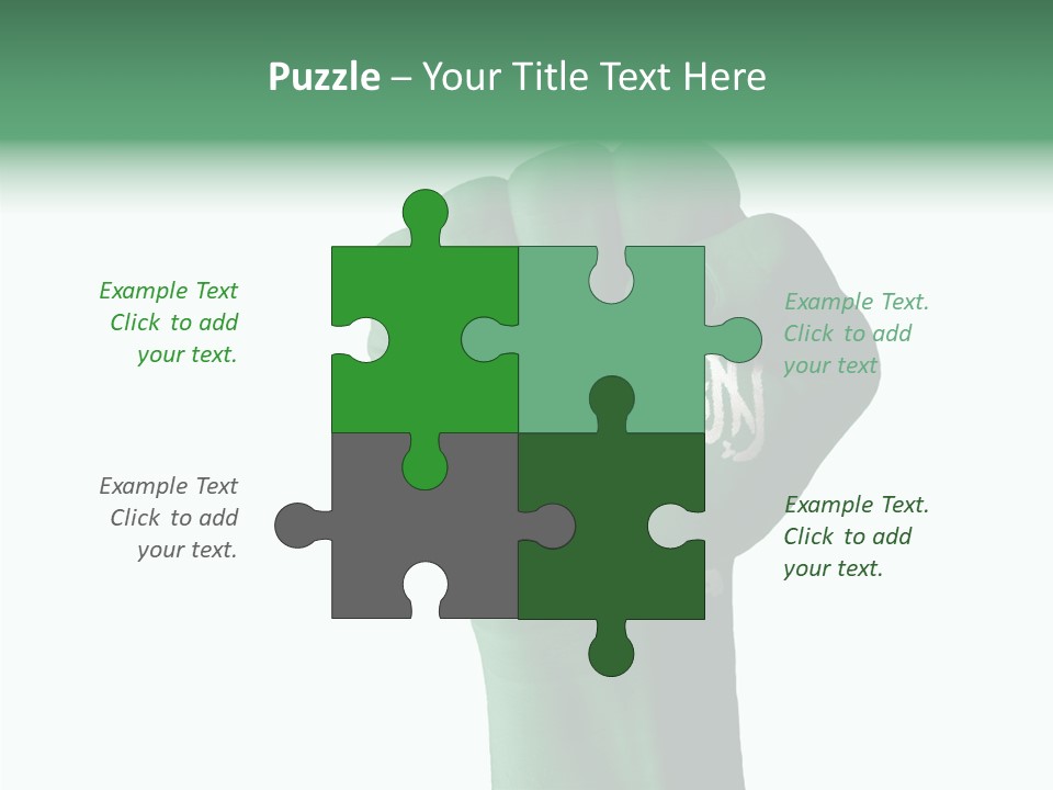 Supporter Pride Warrior PowerPoint Template