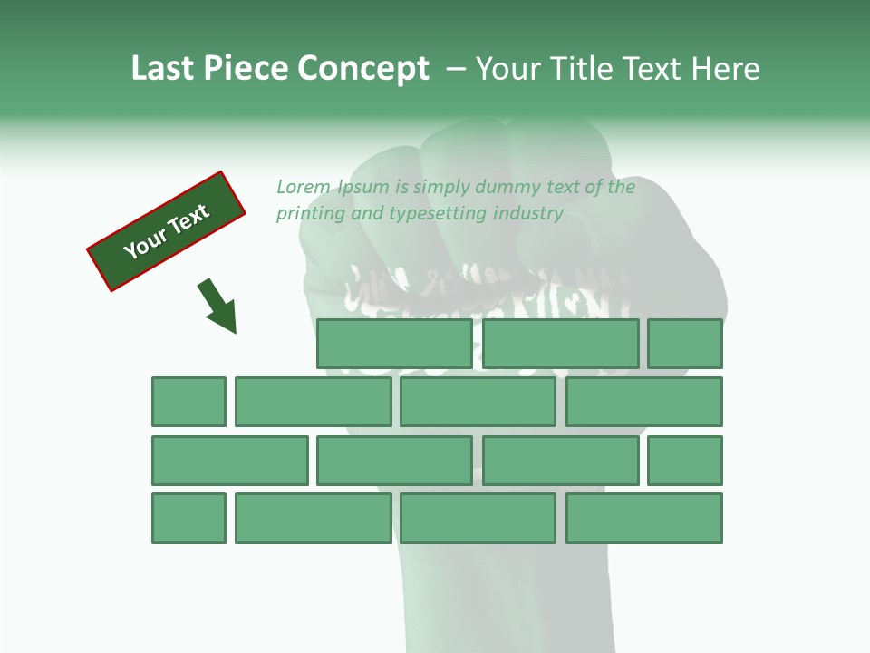 Supporter Pride Warrior PowerPoint Template