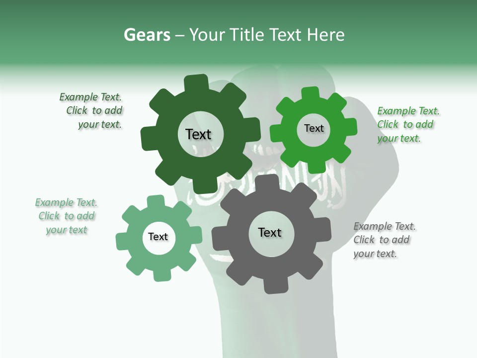 Supporter Pride Warrior PowerPoint Template