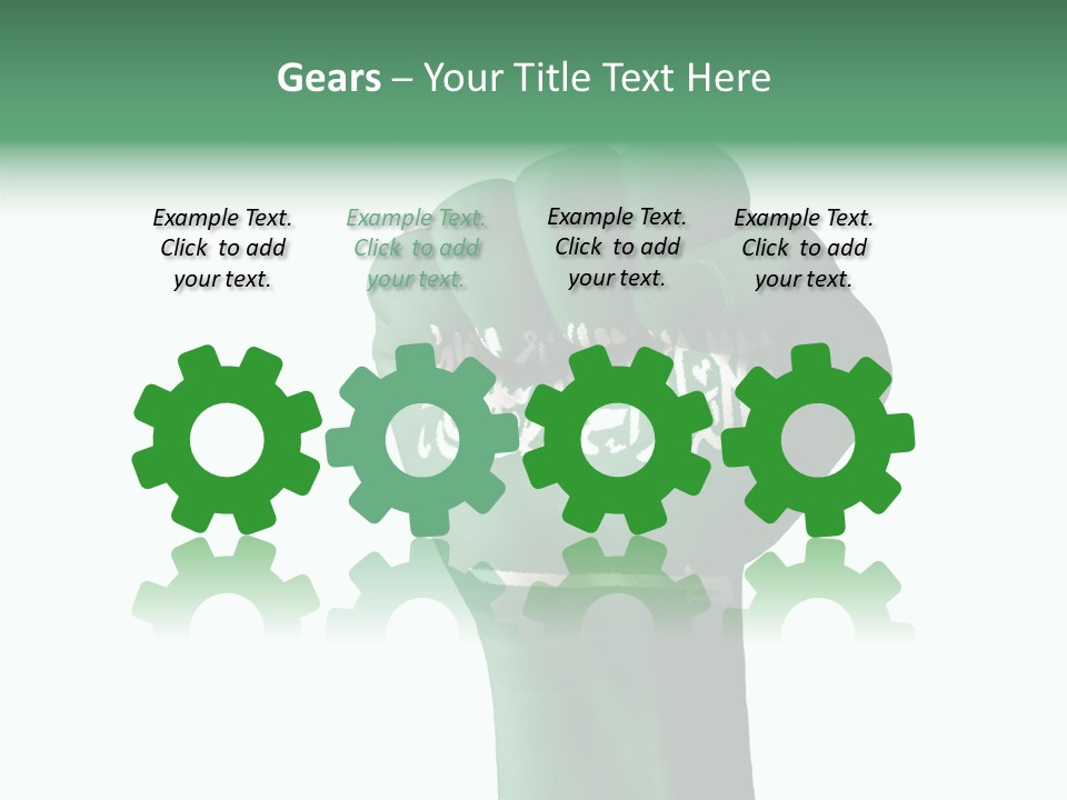 Supporter Pride Warrior PowerPoint Template