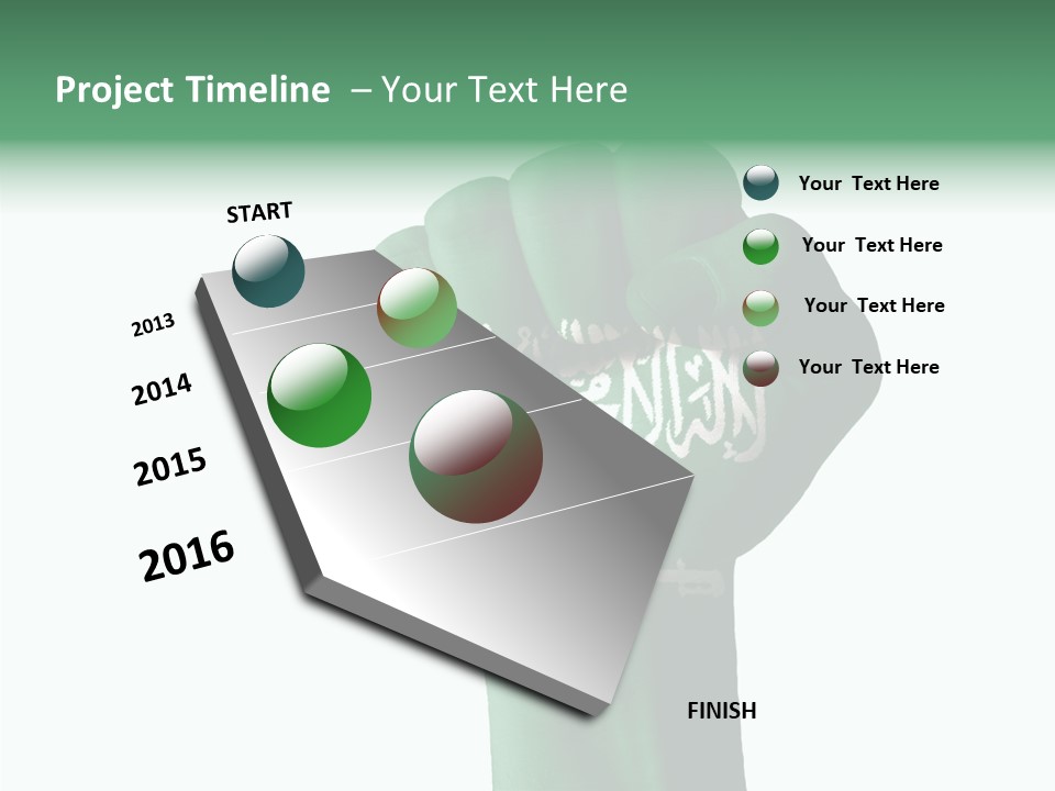 Supporter Pride Warrior PowerPoint Template