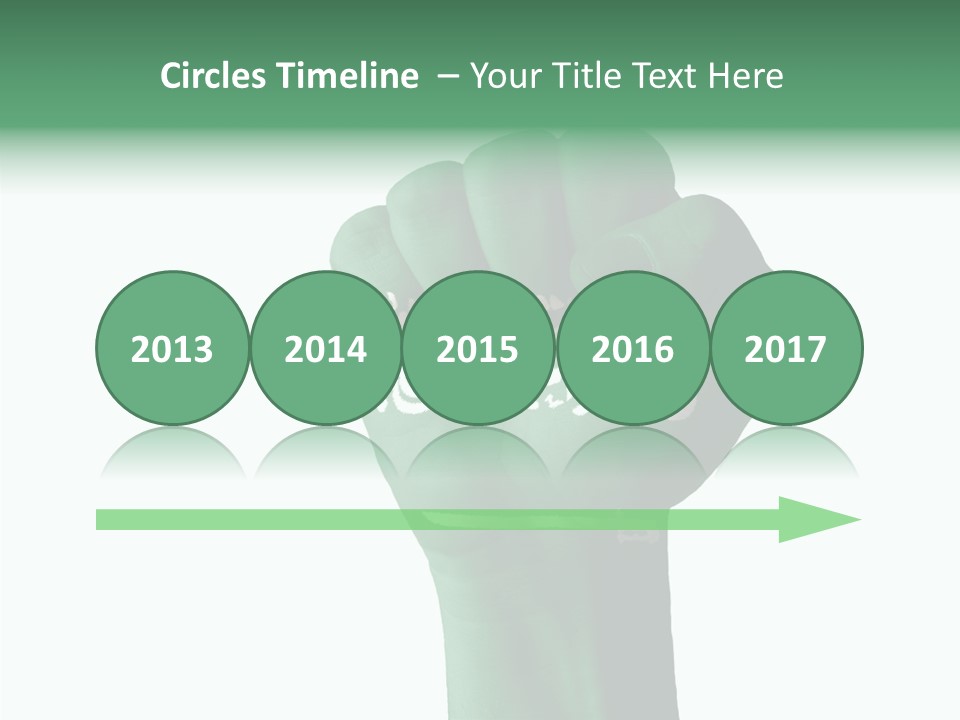 Supporter Pride Warrior PowerPoint Template