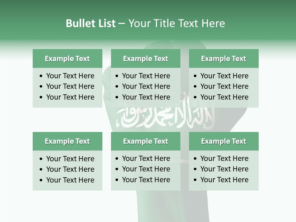 Supporter Pride Warrior PowerPoint Template