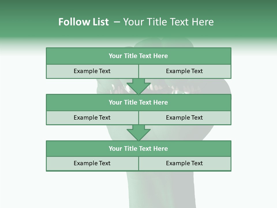 Supporter Pride Warrior PowerPoint Template