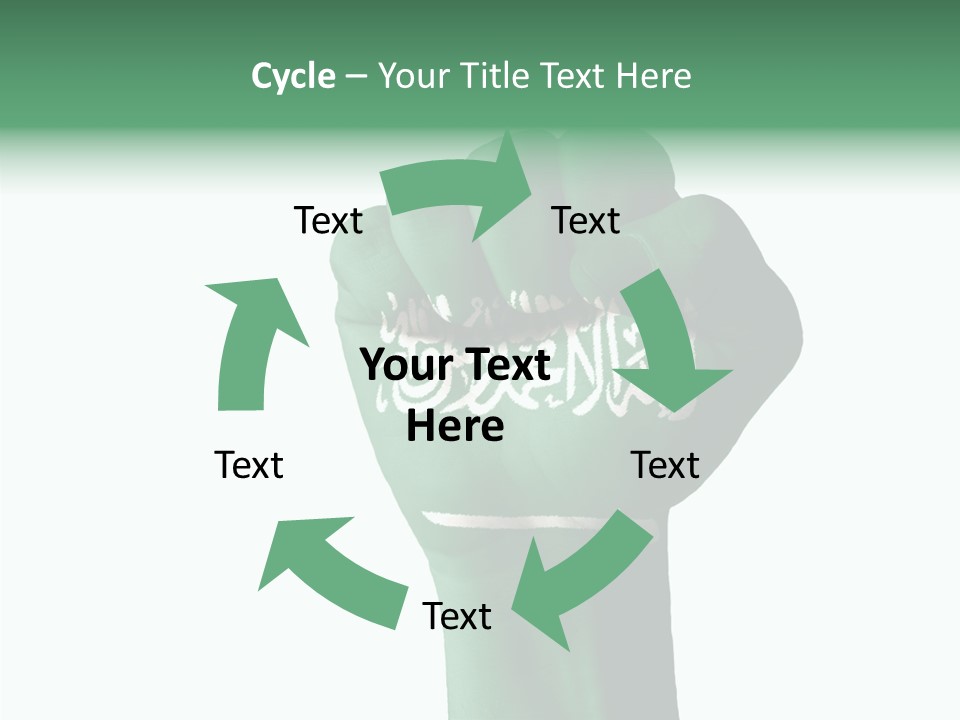 Supporter Pride Warrior PowerPoint Template